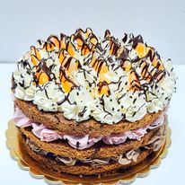 Tort Naked cu fructe