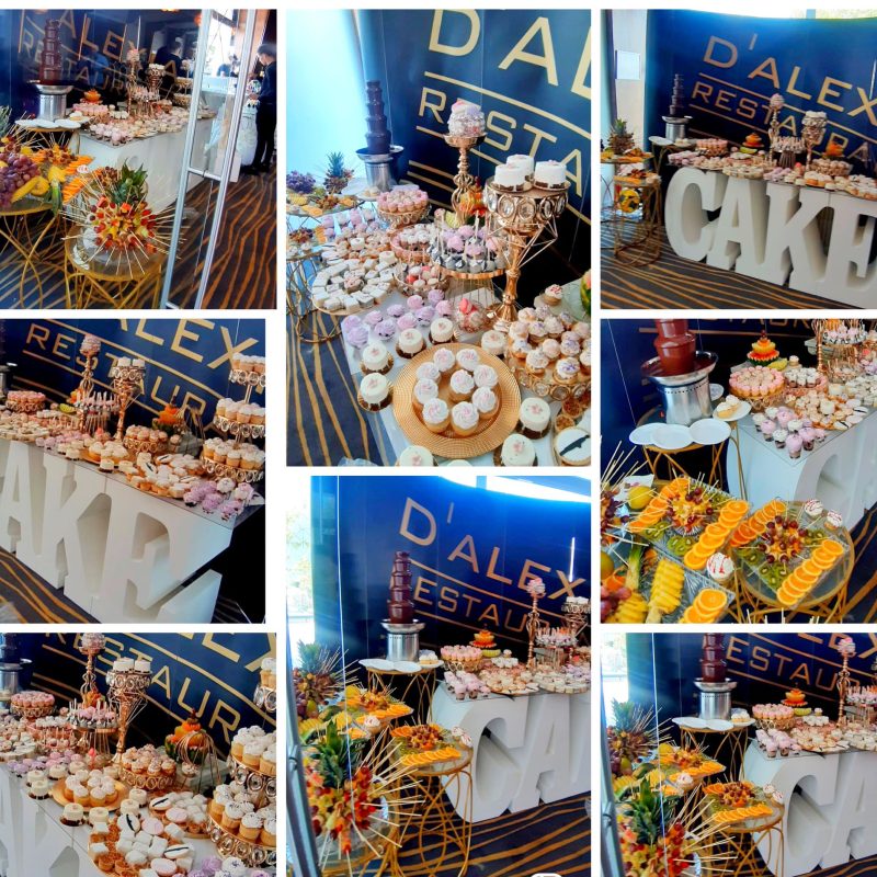 Candy bar si Fantana de ciocolata cu fructe pentru 300 persoane