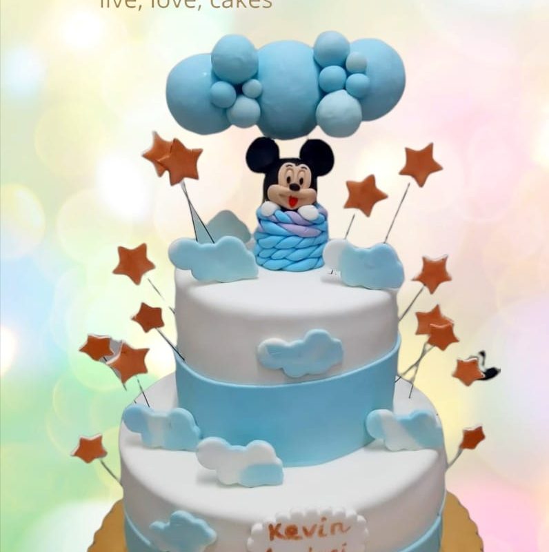 Tort Botez Mickey 2